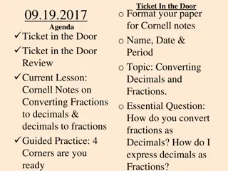 Converting Decimals and Fractions: Essential Techniques and Examples