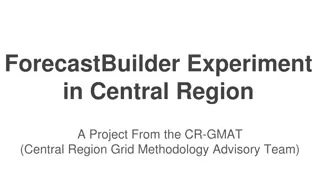 ForecastBuilder Experiment in Central Region