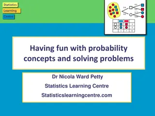 Fun with Probability Concepts & Problem Solving