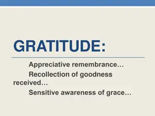 Cultivating Gratitude: A Path to Joyful Living
