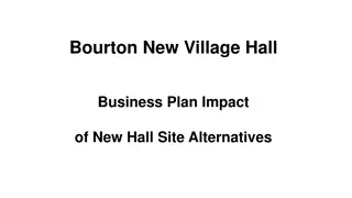 Impact Factors and Opportunities for Bourton New Village Hall