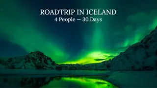 Roadtrip in Iceland: Discovering Spectacular Landscapes and Wonders