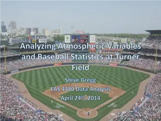 Analyzing Atmospheric Variables and Baseball Statistics at Turner Field