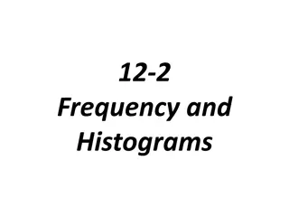 Frequency, Histograms, and Descriptive Analysis