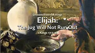 Lessons from the Kings: The Jug Will Not Run Out