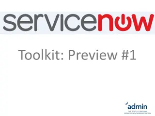 Overview of ServiceNow Application and Features