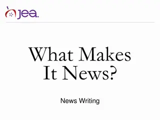 Decoding the Art of News Writing