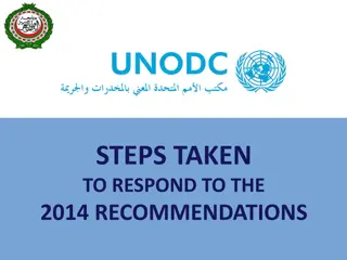 Steps Taken to Respond to 2014 Recommendations
