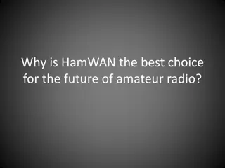 Why HamWAN is the Best Choice for the Future of Amateur Radio