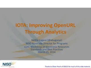 Improving OpenURL Analytics for Better Resource Access