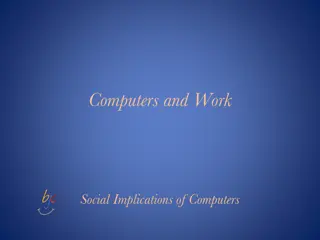 Computers and Work