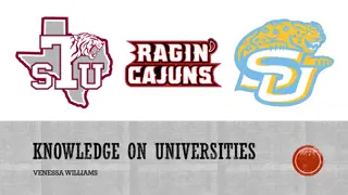 Universities: Tuition, Requirements, Graduation Rates