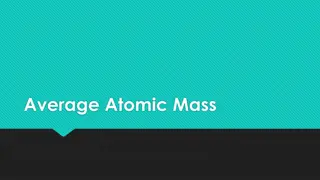 Average Atomic Mass