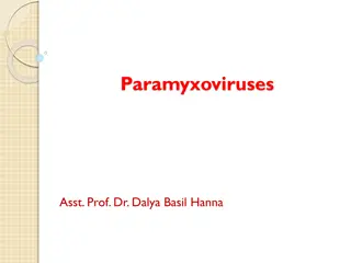 Overview of Paramyxoviruses and Their Characteristics