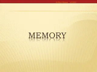 Memory in Computing Systems
