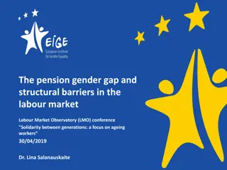 Gender Inequalities in Pay and Pension Gap