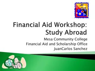 Mesa Community College Financial Aid and Scholarships Overview