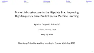 Market Microstructure in the Big-data Era: Improving High-frequency Price Prediction via Machine Learning