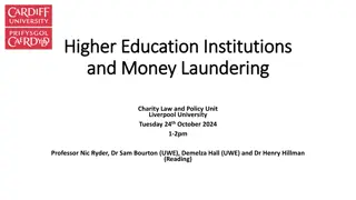 Financial Crime Risks in Higher Education Institutions