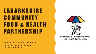Lanarkshire Community Food & Health Partnership Overview