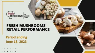 Four-Year Mushroom Sales Trends Overview