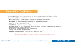 Effective PowerPoint Presentation Guidelines