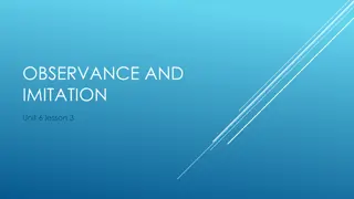 Observance and Imitation in Islamic Teachings