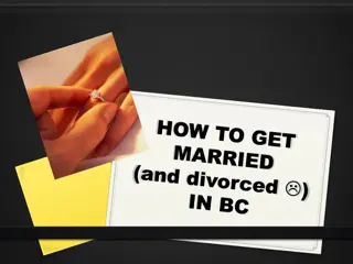 Getting Married in British Columbia: Eligibility and Process