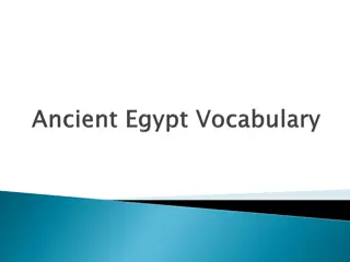 Ancient Egypt: Nile River, Pharaohs, and Hieroglyphics