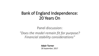 Bank of England Independence: 20 Years On Panel Discussion