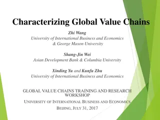 Characterizing Global Value Chains