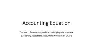 Accounting Equation