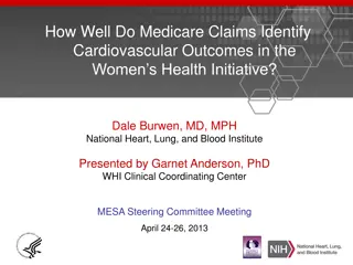 Medicare Claims for Cardiovascular Outcomes in Women's Health Initiative