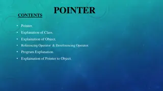 Explanation of Pointers in C++