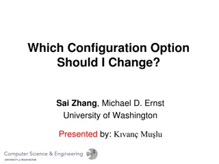 Configuration Errors and Solutions