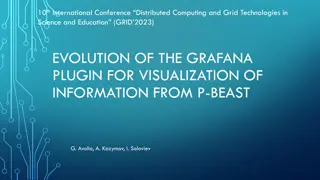 Evolution of Grafana Plugin for Visualization of Information from P-BEAST