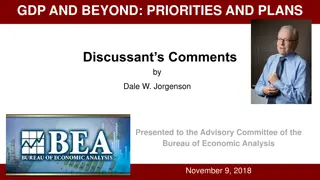 Enhancing Economic Measurement Priorities