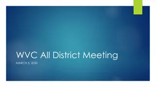 WVC All District Meeting