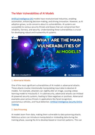 AI Security Online Training in Chennai | AI Security