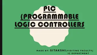 PLC Made by Sitakshi - Visiting Faculty ICD Department