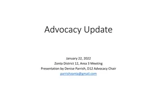 Advocacy Update