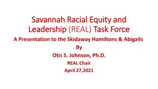 Savannah Racial Equity and Leadership (REAL) Task Force