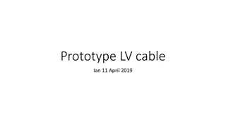 Prototype LV cable