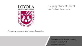 Strategies for Enhancing Online Student Learning