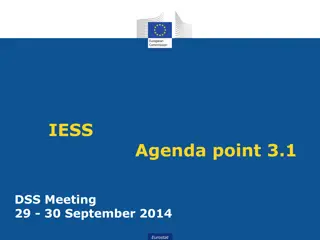 DSS Meeting September 2014 Eurostat Insights