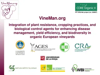 Enhancing Disease Management and Biodiversity in European Vineyards