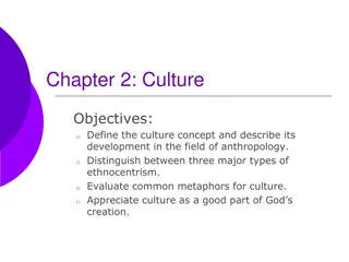 Developing Anthropology: Understanding Cultural Concepts