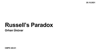 Russell’s Paradox