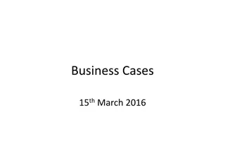 Business Cases