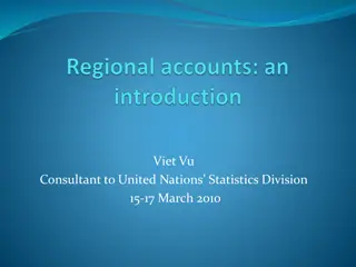 Tackling Issues in Regional Economic Compilation